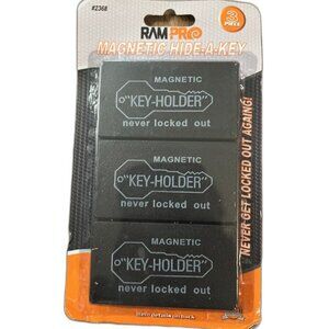 Ram Pro Key-Holder - Magnetic  Hide-A-Key - Never Get Locked Out Again